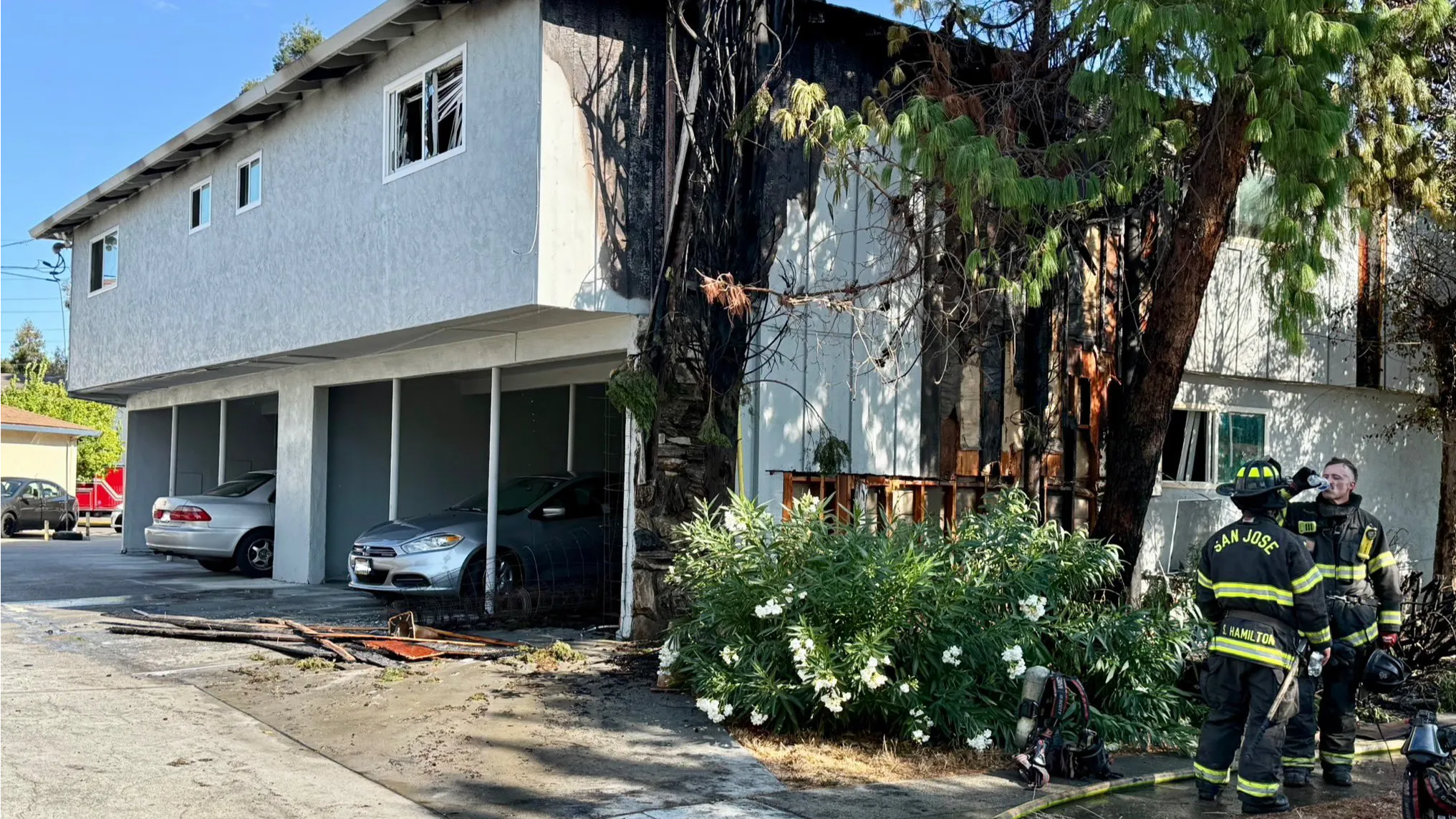 San Jose apartment fire